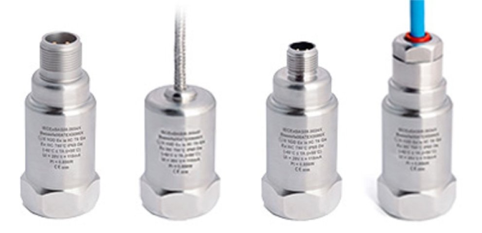 Nye egensikrete 4-20mA -dual output -vibrasjonstransmittere