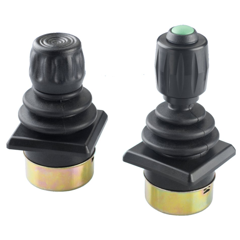 Joystick fingerkontroller m ulike funksjoner