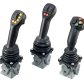 Joystick JC8000 med ulike håndtaksmuligheter