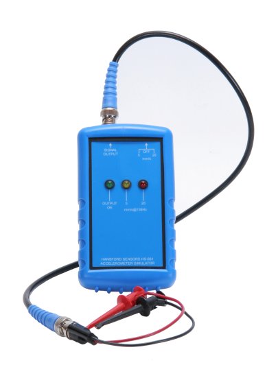 Akselerasjon sensor simulator og sensor kontroll