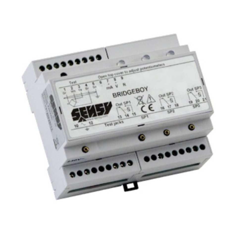 BRIDGE-BOY LOAD LIMITATION ELECTRONICS WITH 1 OR 3 SET POINTS